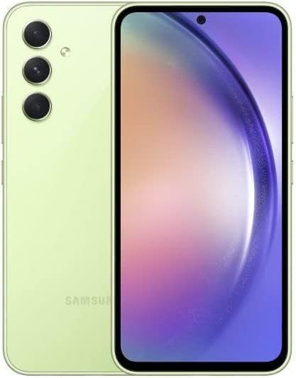 SAMSUNG Galaxy A54 5G LTE Cell Phone, 128GB, 8GB RAM, 6.4 inch, 50MP, Triple Camera, Dual-Sim, SM-A546E, Unlocked (Awesome Lime & Awesome Graphite - 2 Colors to choose))