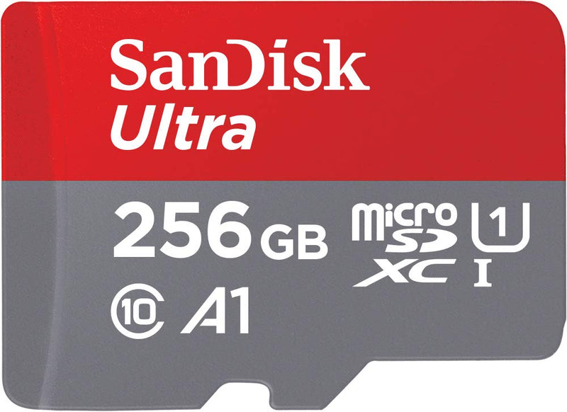 SanDisk Ultra 256GB microSDXC UHS-I, 150MB/s R, Memory Card