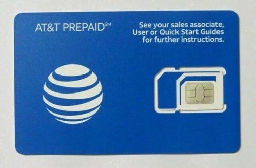 At&T Multi Sim Card- AT&T Multi-Sim Card - Non-Activated Sim Card Supporting Nano, Micro and Standard Sim Devices