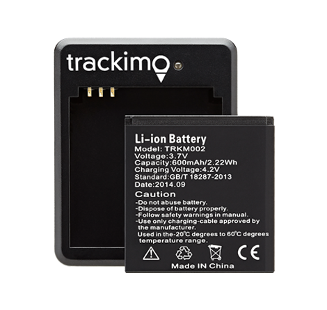Trackimo Battery and Charging Cradle Combo for 3G & 4G Universal Trackers