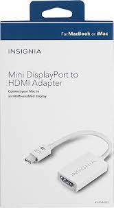 Insignia Mini DisplayPort to 4K HDMI Adapter-A Stock