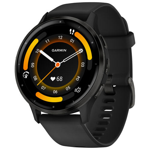 Garmin Venu® 3 Health & Fitness GPS Smartwatch/ 45mm/  Black/ 010-02784-01