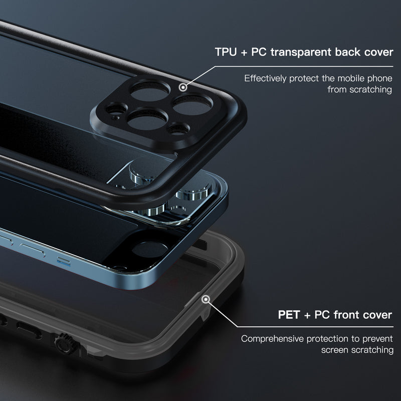 Apple iPhone 13 Pro DROPPROOF AND WATERPROOF CLEAR CASES