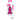 Colour Burst Car Charger 2.1 Amp 2 Port USB-A - Pink
