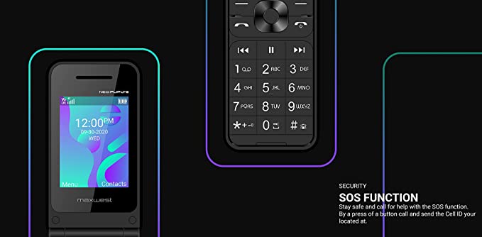 MAXWEST Neo Flip Phone 4G LTE (Brand New)