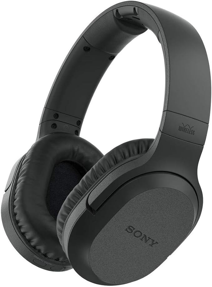 SONY WH-RF400 /  Wireless Home Theater Headphones for Watching TV  / Black / A Stock