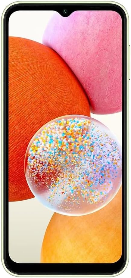 SAMSUNG Galaxy A14 4G LTE Cell Phone, 128GB, 6.6 inch, 50MP , Unlocked, Android Smartphone,128GB,Expandable Storage,Triple Lens Camera