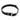 3/4 Square Buckle Collar Strap (Black)