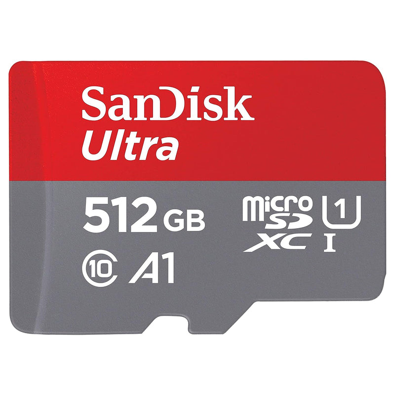 SanDisk Ultra 512GB microSDXC UHS-I, 150MB/s R, Memory Card