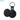 MiLi MiTag Duo in Leather Case - Black