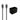 Wall Charger USB-C 20W PD with USB-C to Lightning Cable 4ft Black