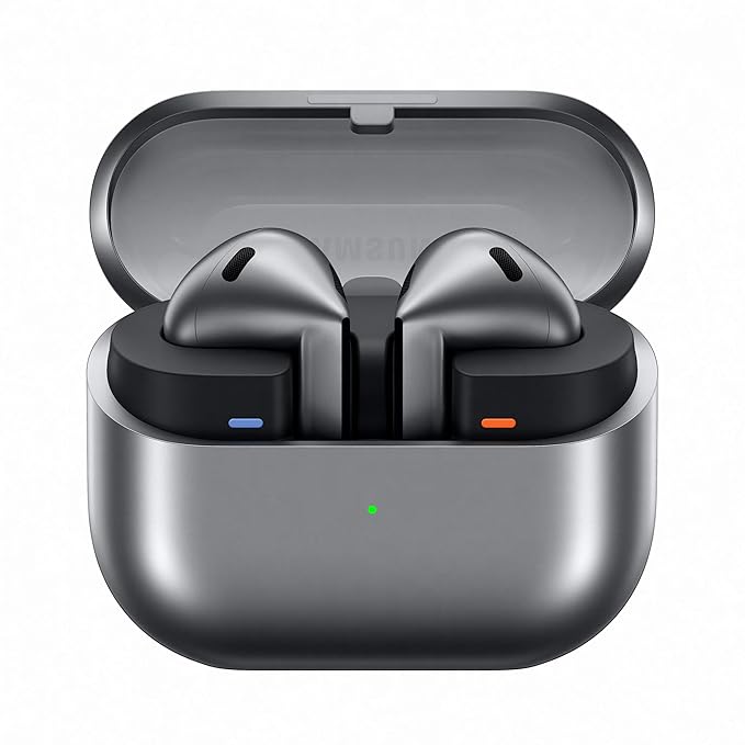 Samsung Galaxy Buds 3 - True Wireless, Bluetooth 5.4, IP57 Water-Resistant, Up to 36 Hours Battery Life