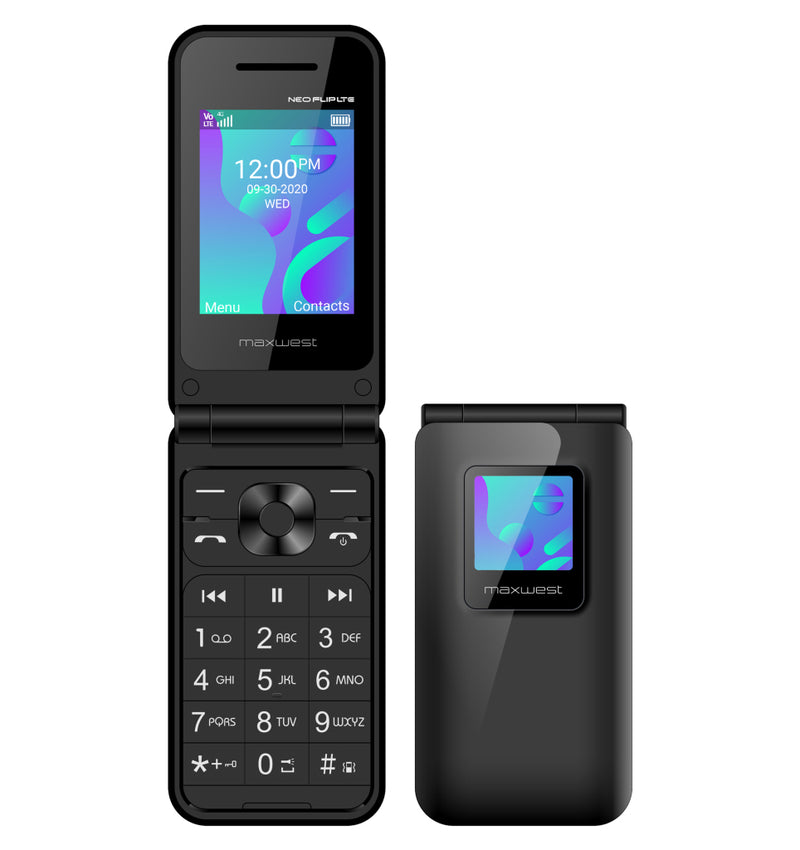 MAXWEST Uno 4G DUAL SIM Volte Flip Phone (Brand New)