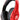 Nabi Child-Safe Premium Headphones Over the Ear Ultra Soft Pads with Volume Limiting Option Built in Mic Adjustable Headband 3.5mm - Red