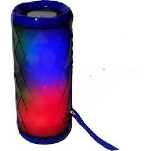 Bluetooth Speaker Blue Color / Splash proof / USB Drive Playback/ Bluetooth Playback/ Micro SD Playback (DS167 Blue/ DS 167 Blue)