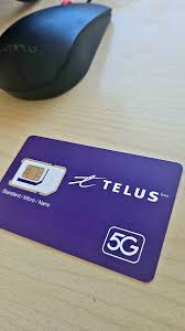 Telus Multi Sim Card Triple Format (Standard Micro Nano) 3G 4G LTE Canada Prepaid Postpaid