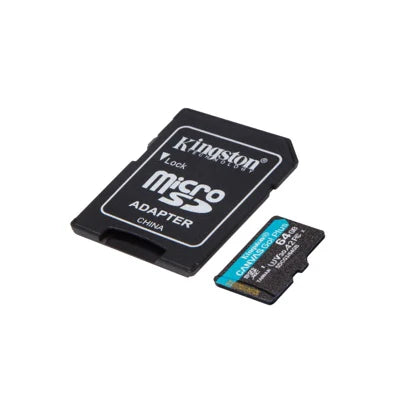 Kingston 64GB microSDHC Card -UHS-I speeds up to 100MB/s