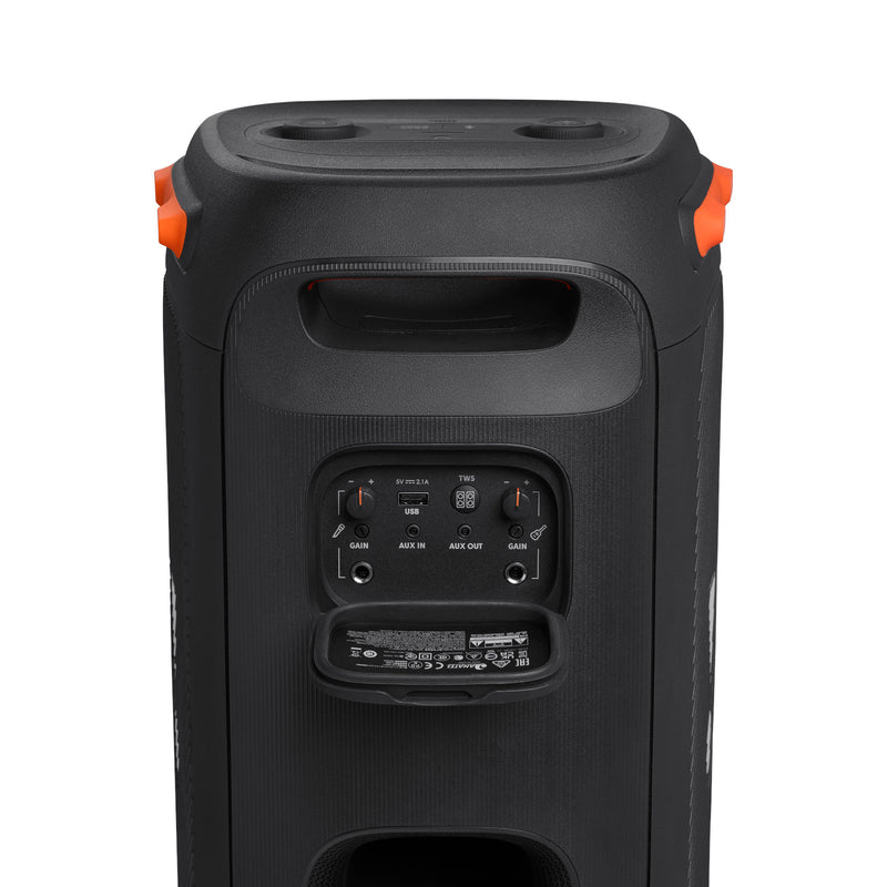 JBL PartyBox 110 Portable Party Speaker with 160W Powerful Sound, Built-in Lights with up to 12 Hours of Playtime (Black)/JBLPARTYBOX110AM