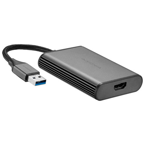 Insignia USB to HDMI Adapter, USB 3.0 to HDMI Cable Multi-Display Video Converter -A Stock