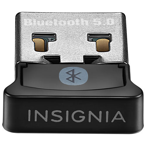 Insignia Bluetooth 5.0 USB Adapter, Black- A Stock