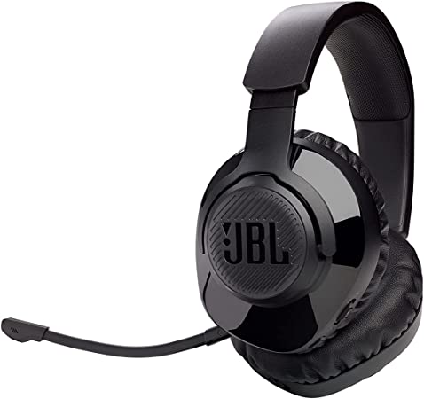 JBL Quantum 350 Wireless Over-Ear Gaming Headset with Detachable  Boom Mic