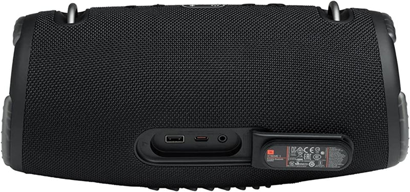 JBL XTREME 3 Bluetooth Speaker, 15Hours of playtime, Powerbank, Powerful Sound and Deep Bass, IP67 waterproof, JBL PartyBoost (Black)
