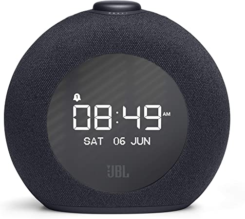 JBL Horizon 2 Bluetooth Clock Radio Speaker with FM (Black)