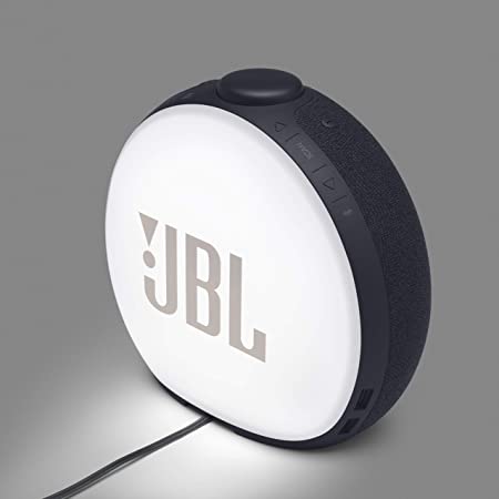 JBL Horizon 2 Bluetooth Clock Radio Speaker with FM (Black)