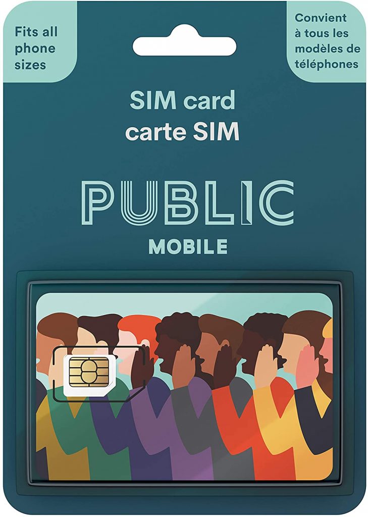 Public mobile SIM card Fastest & Largest 3G / 4G / LTE / coverage in Canada.