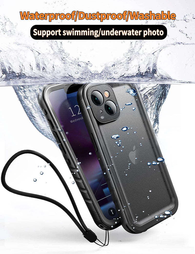 Apple iPhone 14 DROPPROOF AND WATERPROOF CLEAR CASES