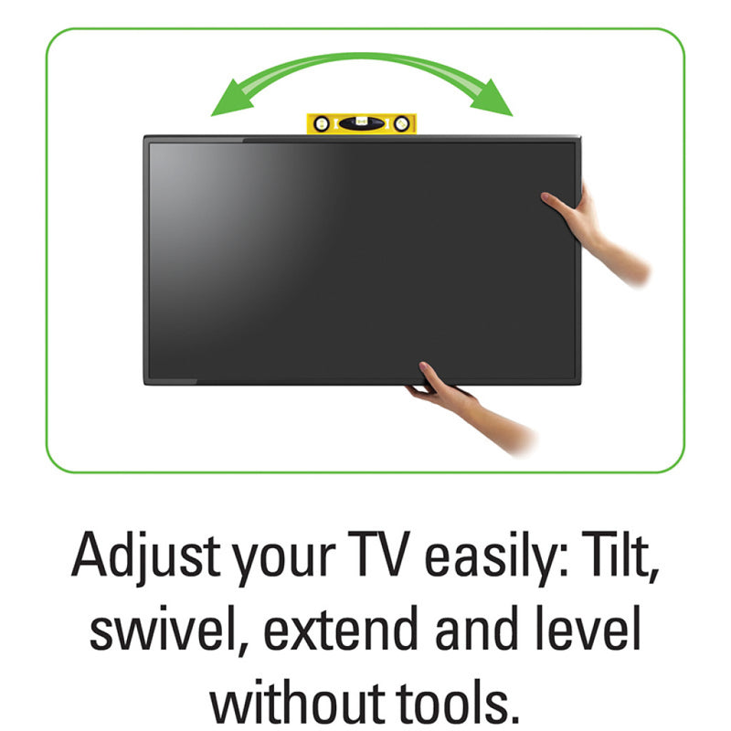 Sanus Full-Motion+ Mount For 42" - 90" Flat-panel TVs up 150 lbs-A Stock