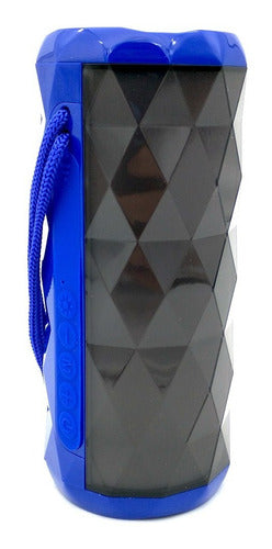 Bluetooth Speaker Blue Color / Splash proof / USB Drive Playback/ Bluetooth Playback/ Micro SD Playback (DS167 Blue/ DS 167 Blue)