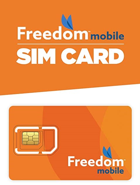 Freedom Mobile Multi Sim Card- Freedom Mobile Sim Card Prepaid- Non-Activated Sim Card Supporting Nano, Micro and Standard Sim Devices