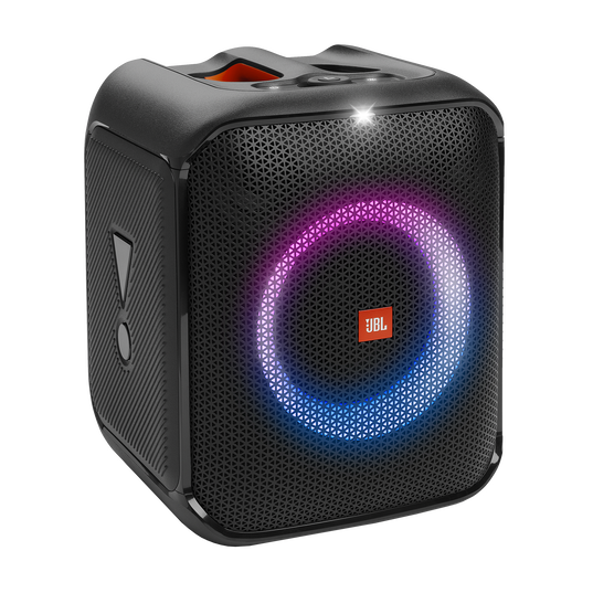 JBL PartyBox Encore Essentail Portable Party Speaker, with 100W Powerful  Sound and Built-in Dynamic Light Show Lights (Black)