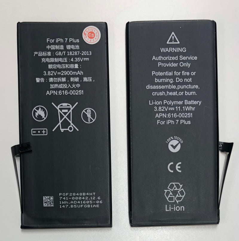 Apple A1661 A1784 A1785 A1786 iPhone 7 Plus 2900mAh Replacement Battery