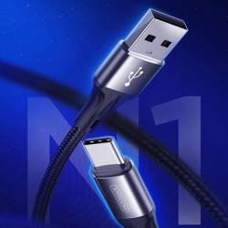 USB to Type-C Cable Joyroom/Type A-C/Black/Rapid Charging up to 3A/1M