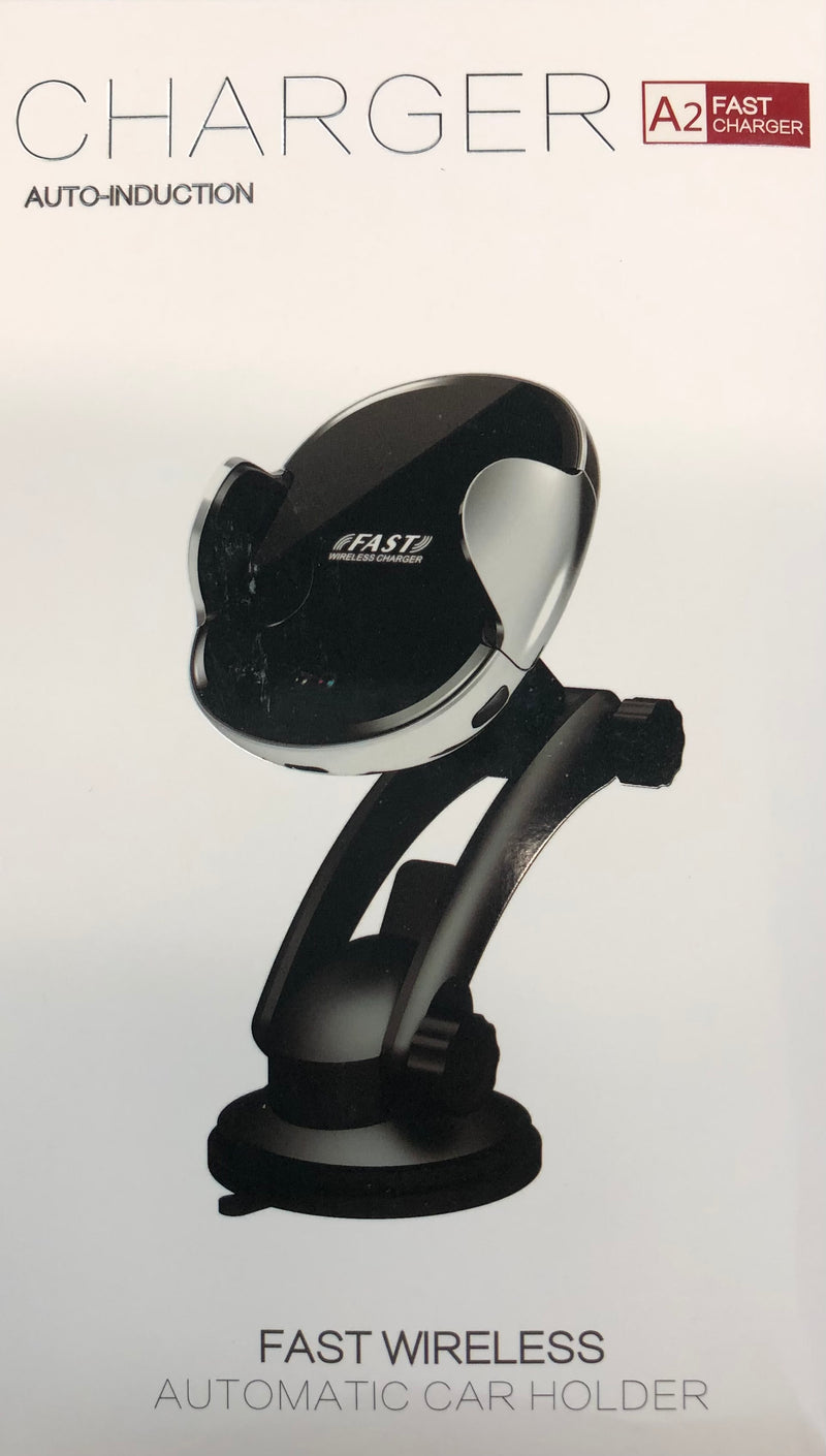 A2 AUTO-INDUCTION WIRELESS FAST CHARGING IN-CAR PHONE HOLDER