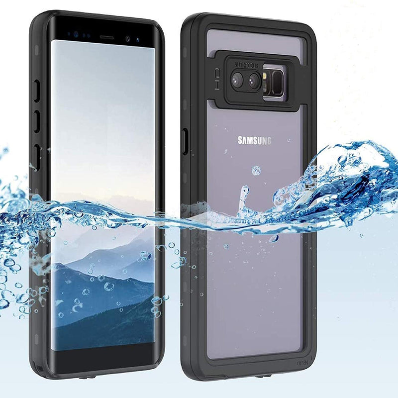 Dropproof and Waterproof Note 8 Clear Cases