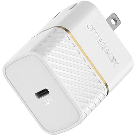 OtterBox Fast Charge 20W USB-C Wall Charger (78-80215) - White