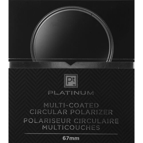 PLATINUM Multi-Coated 67mm Circular Polarizer Filter/ A Stock