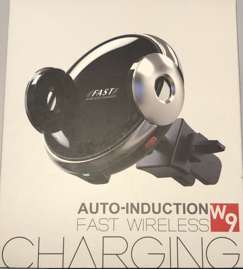 W9 AUTO-INDUCTION WIRELESS FAST CHARGING IN-CAR PHONE HOLDER